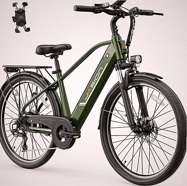 Roamer/St Electric Bike for Adults, 26'' Commuter Ebike 1200W 528WH Removable Ba